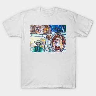 Cinderella in Watercolor T-Shirt